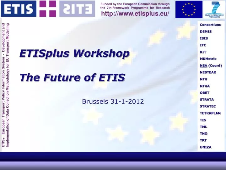etisplus workshop the future of etis