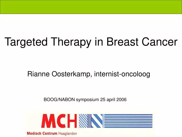 targeted therapy in breast cancer
