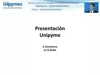 presentaci n unipyme e commerce en la nube