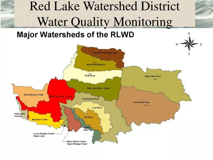 red lake watershed district water quality monitoring