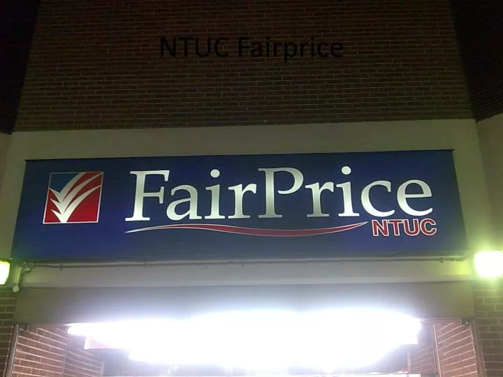 ntuc fairprice