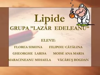lipide grupa laz r edeleanu