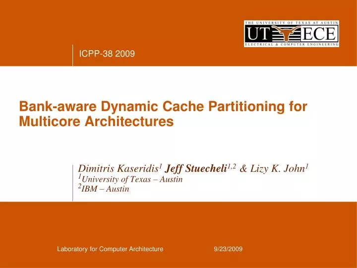 bank aware dynamic cache partitioning for multicore architectures