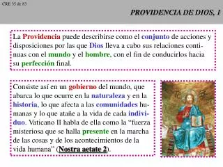 providencia de dios 1