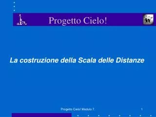 progetto cielo