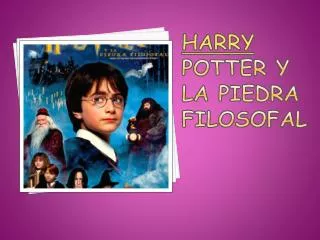 harry potter y la piedra filosofal