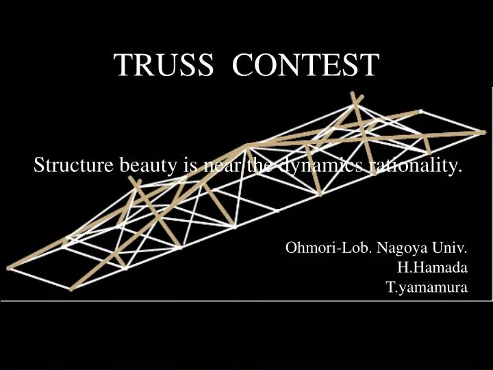 truss contest