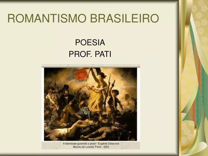 romantismo brasileiro