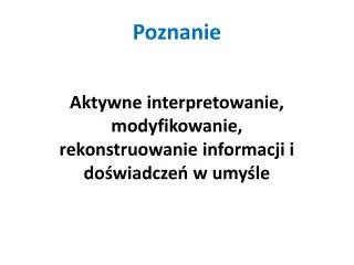 poznanie