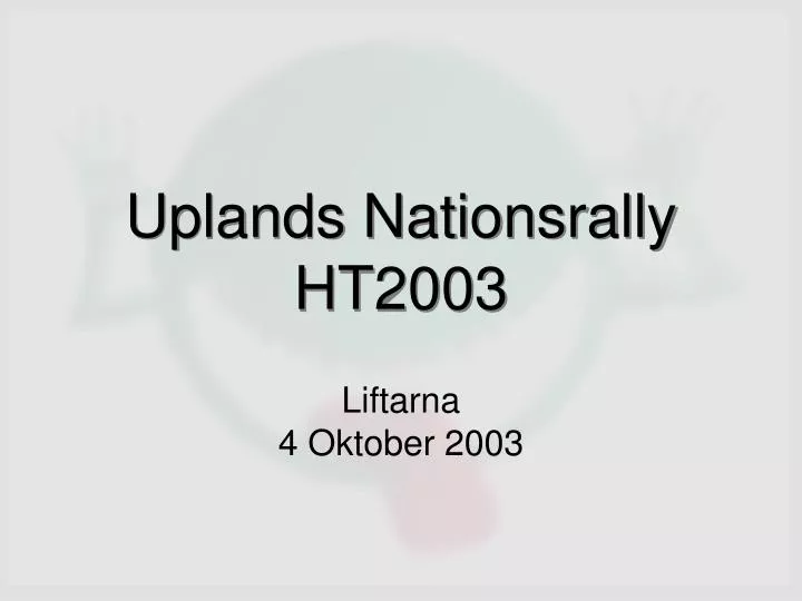 uplands nationsrally ht2003