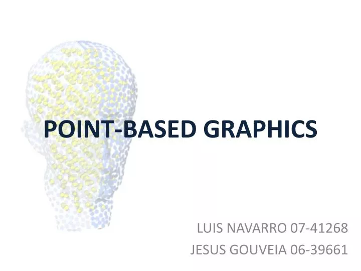 point based graphics