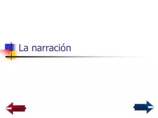 la narraci n