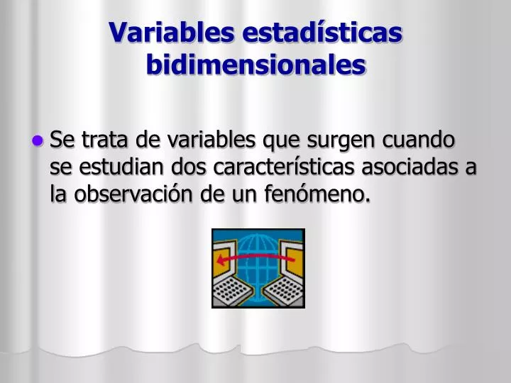 Ppt Variables Estad Sticas Bidimensionales Powerpoint Presentation