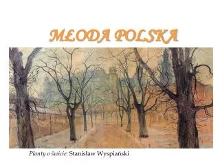 m oda polska
