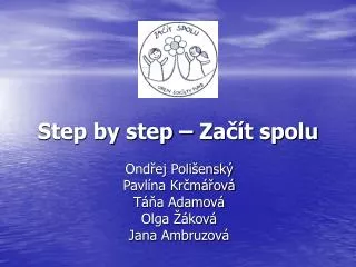 step by step za t spolu