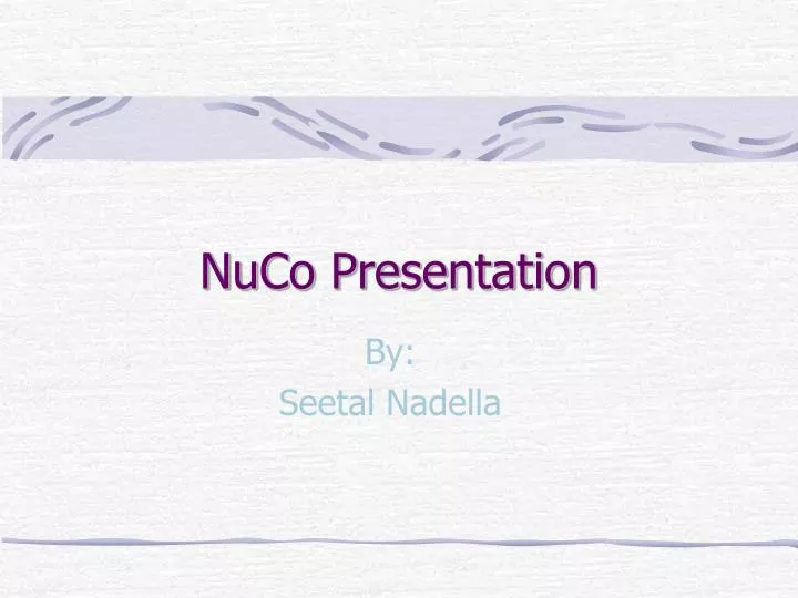 nuco presentation