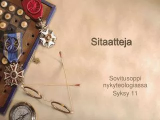 Sitaatteja