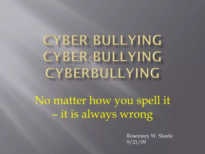 cyber bullying cyber bullying cyberbullying