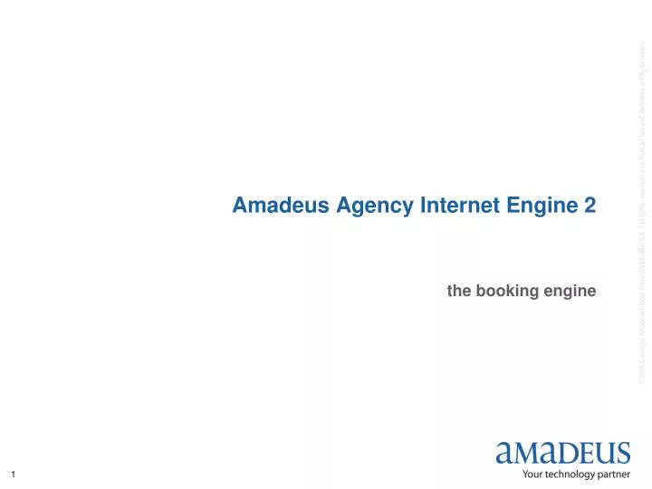 amadeus agency internet engine 2