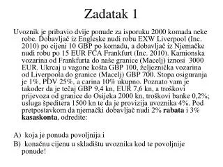 zadatak 1