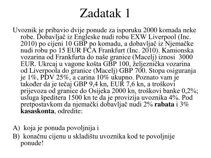 zadatak 1