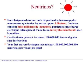 neutrinos