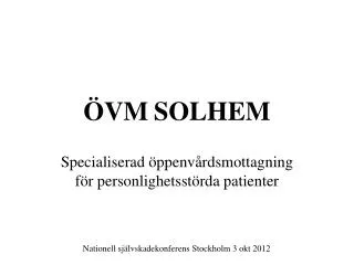 vm solhem