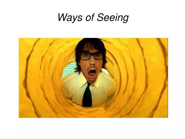 ways of seeing