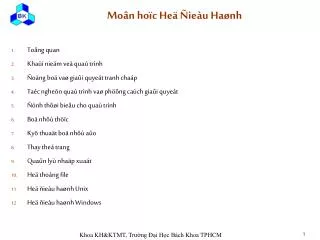 mo n ho c he ie u ha nh