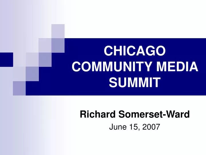 chicago community media summit