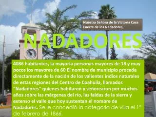 nadadores