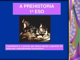 a prehistoria 1 eso