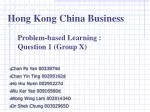 Hong Kong China Business