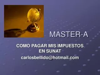 master a