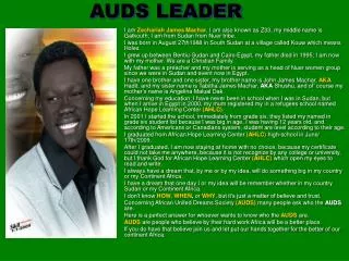 AUDS LEADER