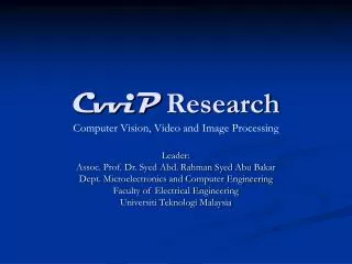 cvvip research