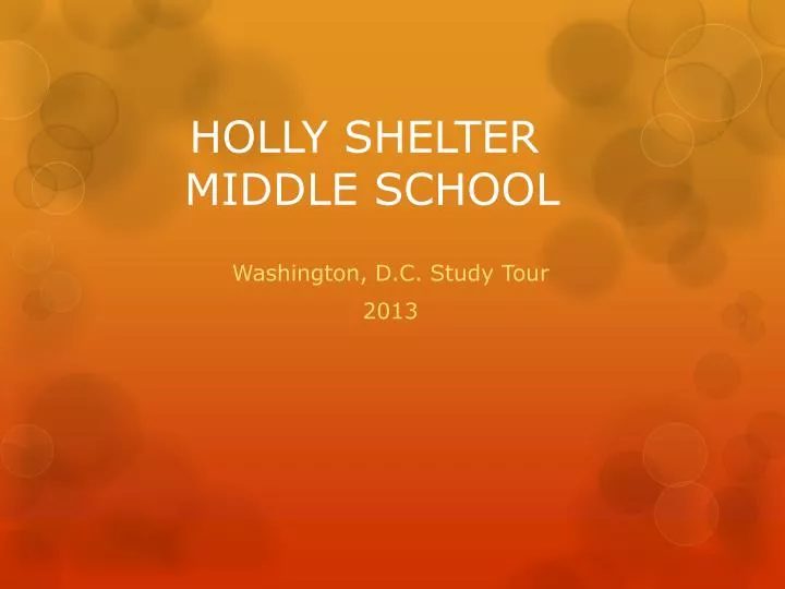 holly shelter middle school