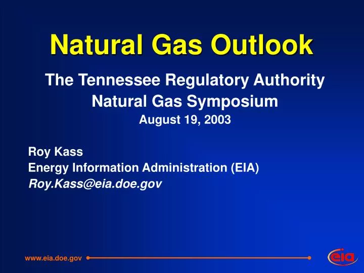 natural gas outlook