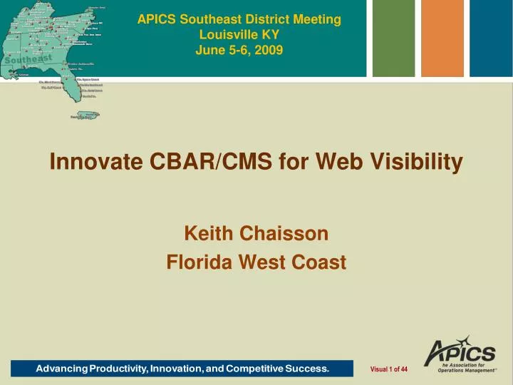 innovate cbar cms for web visibility