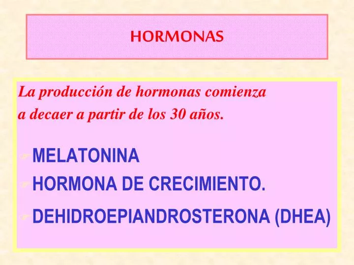 hormonas