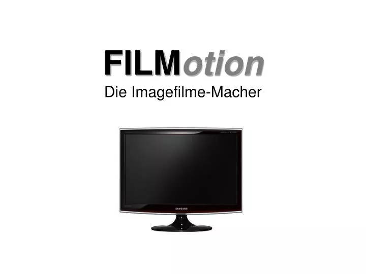 film otion die imagefilme macher