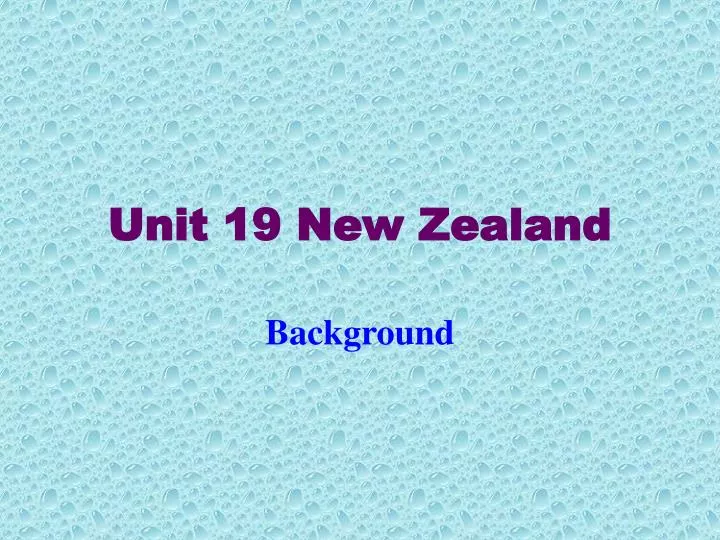 unit 19 new zealand