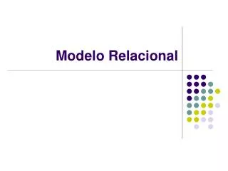 modelo relacional