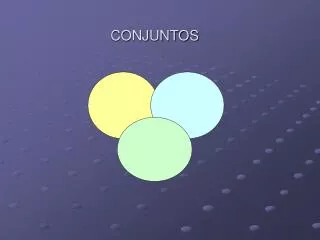 conjuntos
