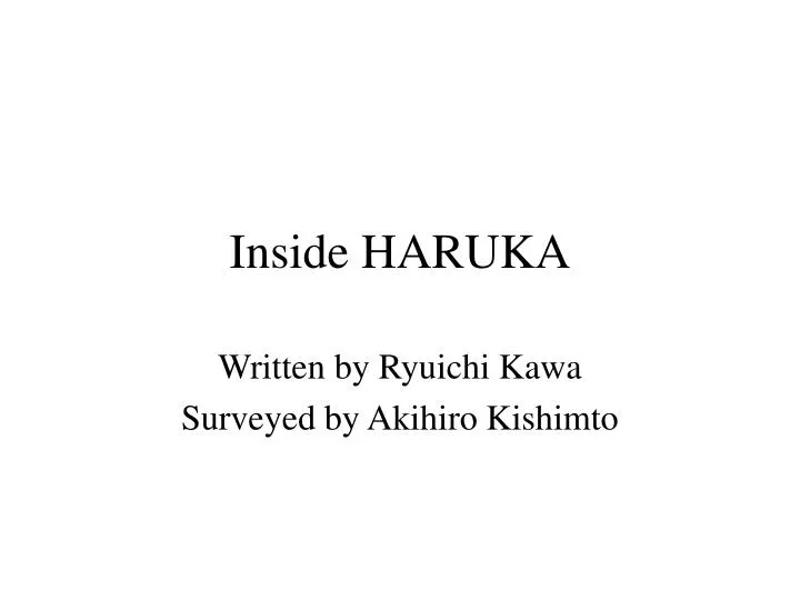 inside haruka