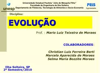evolu o