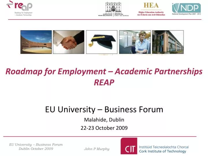 roadmap for employment academic partnerships reap