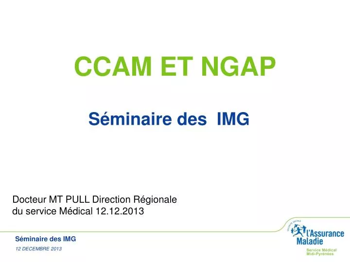 ccam et ngap