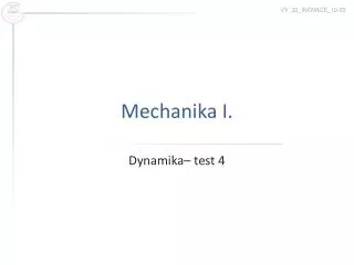 mechanika i