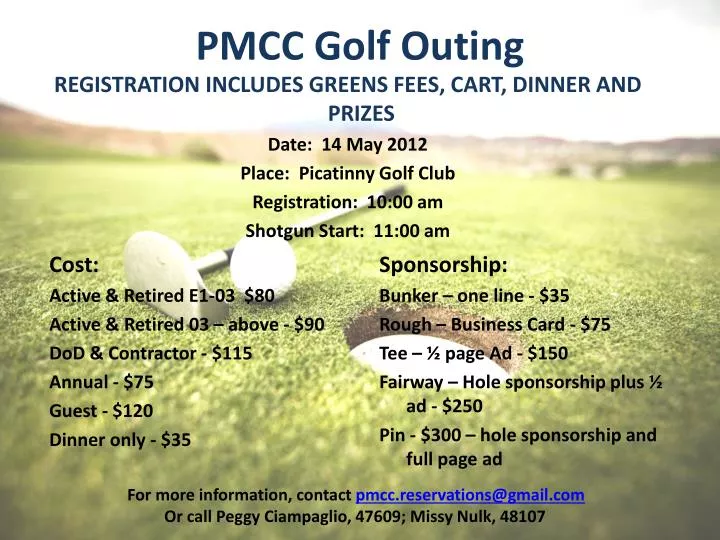 pmcc golf outing